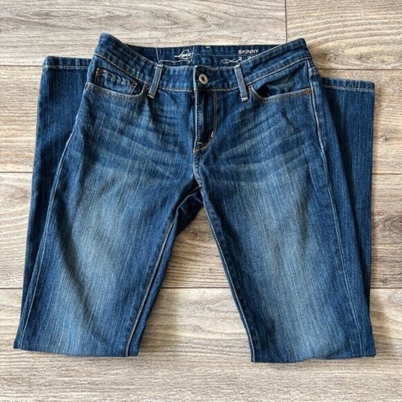 Levi's Eco Blue Skinny Denim Jeans SZ 26 - Picture 1 of 10